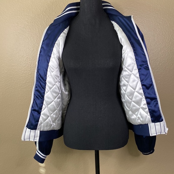 Vintage Rare Carl Banks NY Yankees Baseball Jacket - Picture 3 of 13